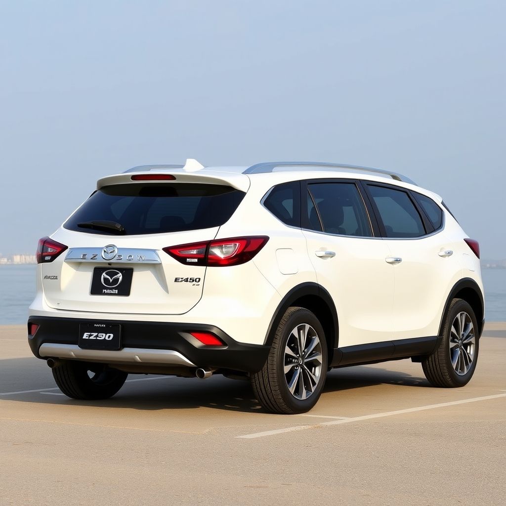 Mazda EZ60 SUV ไฮบริด เสริมทัพด้วยนวัตกรรมล้ำยุค